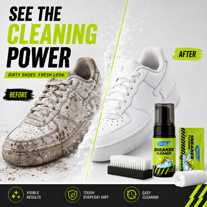 👟 4-in-1 Sneaker Cleaning Kit | Deep Clean & Refresh Everyday Shoes
