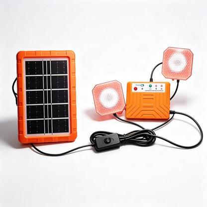 ☀️☀️Small solar power station, lighting, charging, camping, and home solar energy storage system.