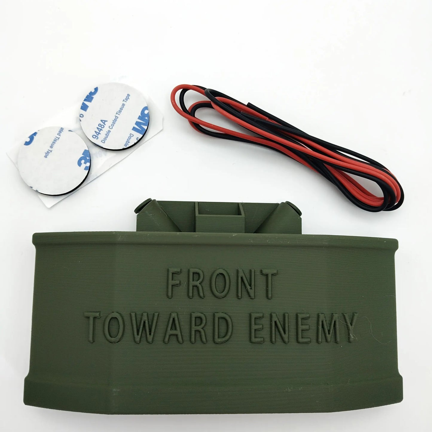 Classic Military Theme Plastic Door Sign Kit, Wired Doorbell Cover Prank, Safe Home Decor, Easy Installation, Halloween Christmas Gift
