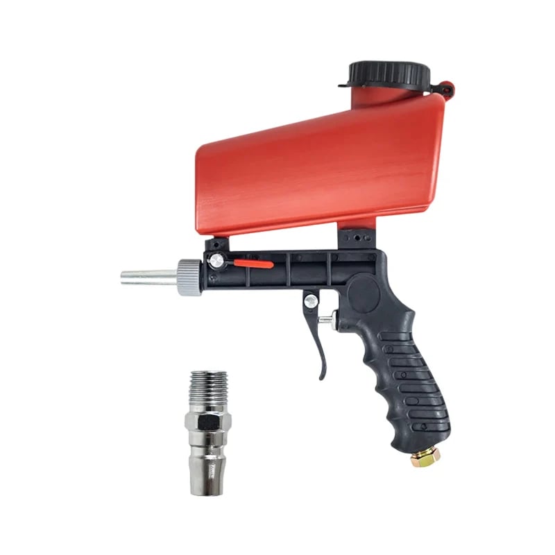 🔥 50% OFF Pneumatic Sandblasting Gun 🛠️ Remove Rust & Old Paint Faster