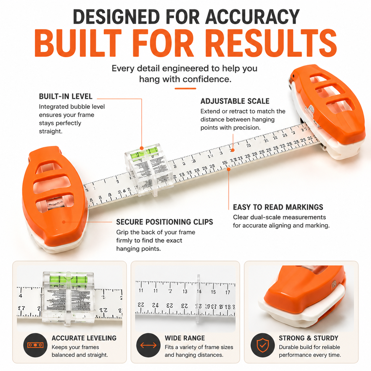 📏Adjustable photo frame, image measurement tool🖼️