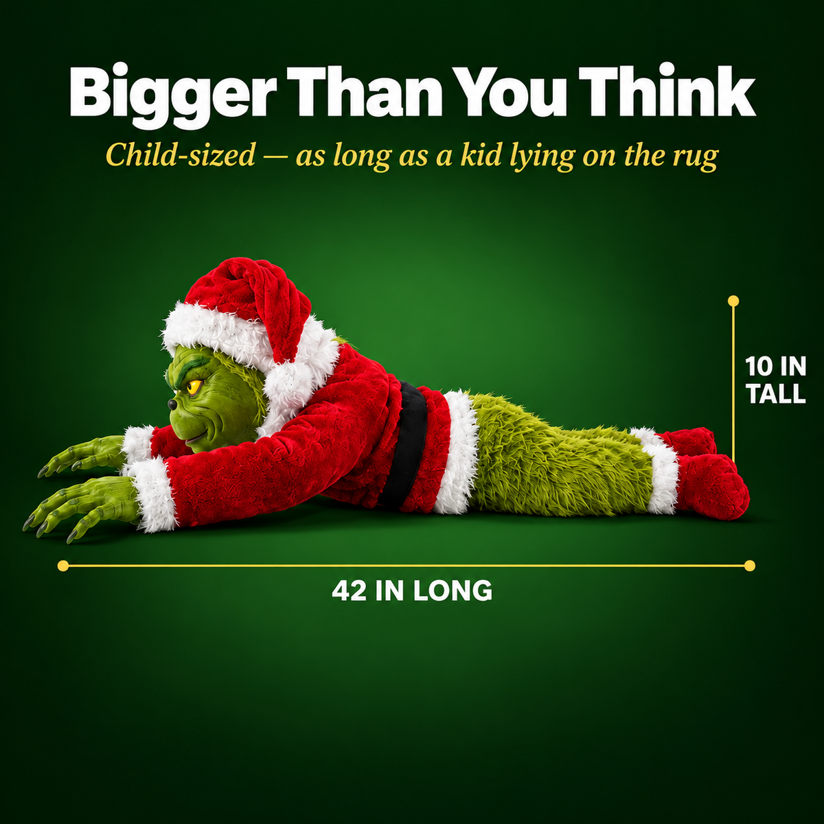😈 Crawling Christmas Mischief Creature – Lights, Sound & Motion