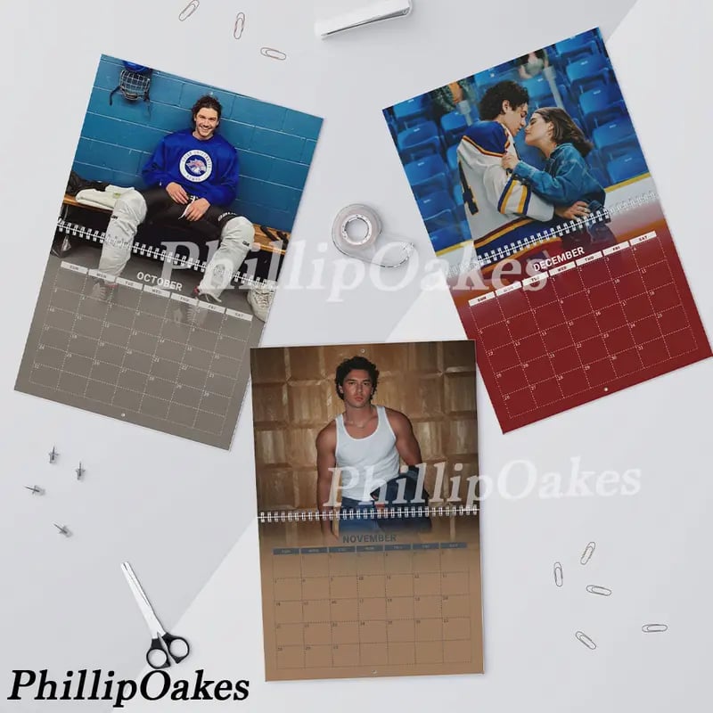 🎁 2027 Character Wall Calendar – Premium Fan Gift For Book Lovers & Collectors