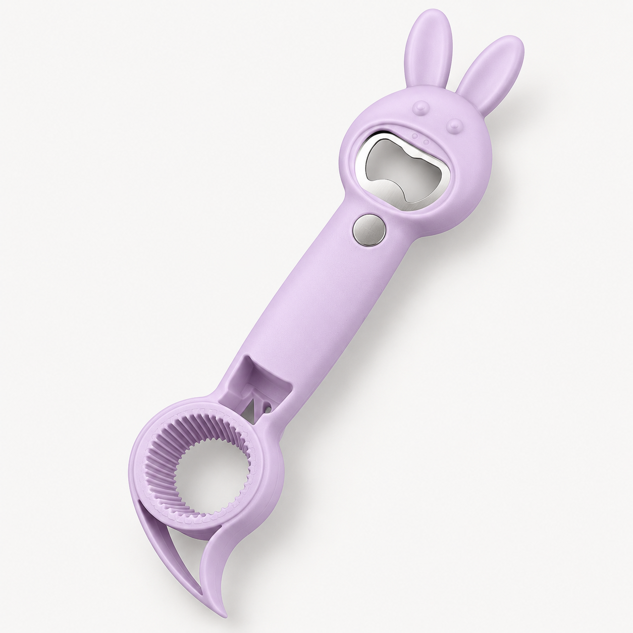 🐰 6-in-1 Magnetic Rabbit Opener – Jar, Bottle, Can & Wine Opening Tool