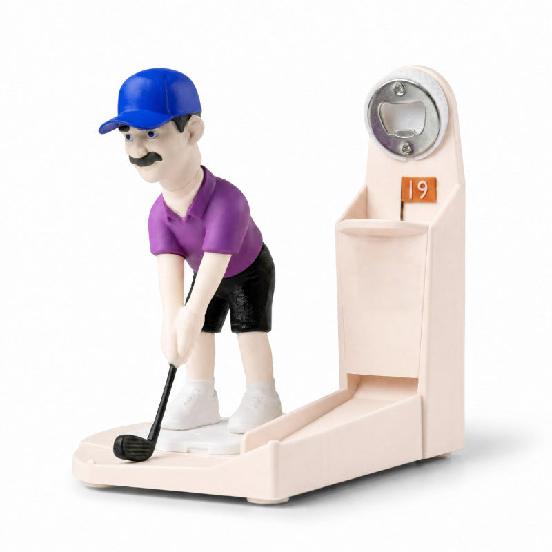 🏌️ 50% Off Today 🍾 Interactive Golfer Bottle Opener