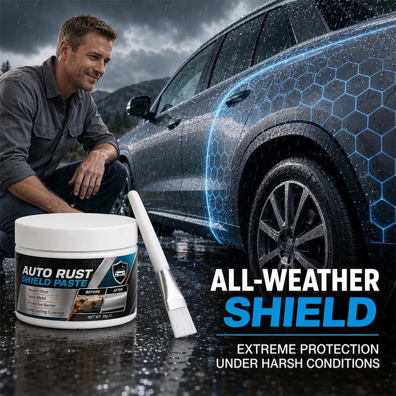 💯🚗49% OFF NOW! Car Metal Rust Repair Paste‑ Auto Rust Shield Anti‑Corrosion Restoration Cream, Long‑Lasting Protective Barrier for Car Metal Surfaces