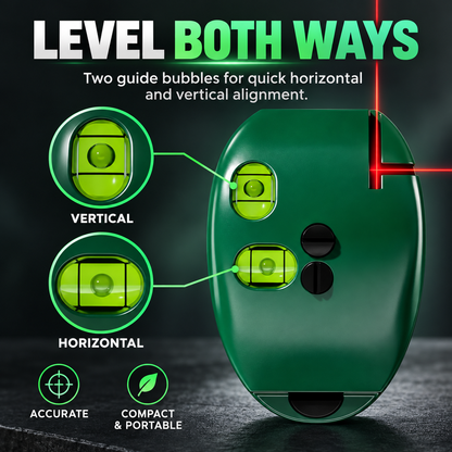 📐90-Degree Electronic Red-Beam Layout Tool – Suitable for Construction and Tile Laying