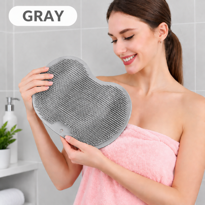 🦶 Hands-Free Shower Foot Scrubber Mat – Deep Clean & Massage Your Feet While You Shower