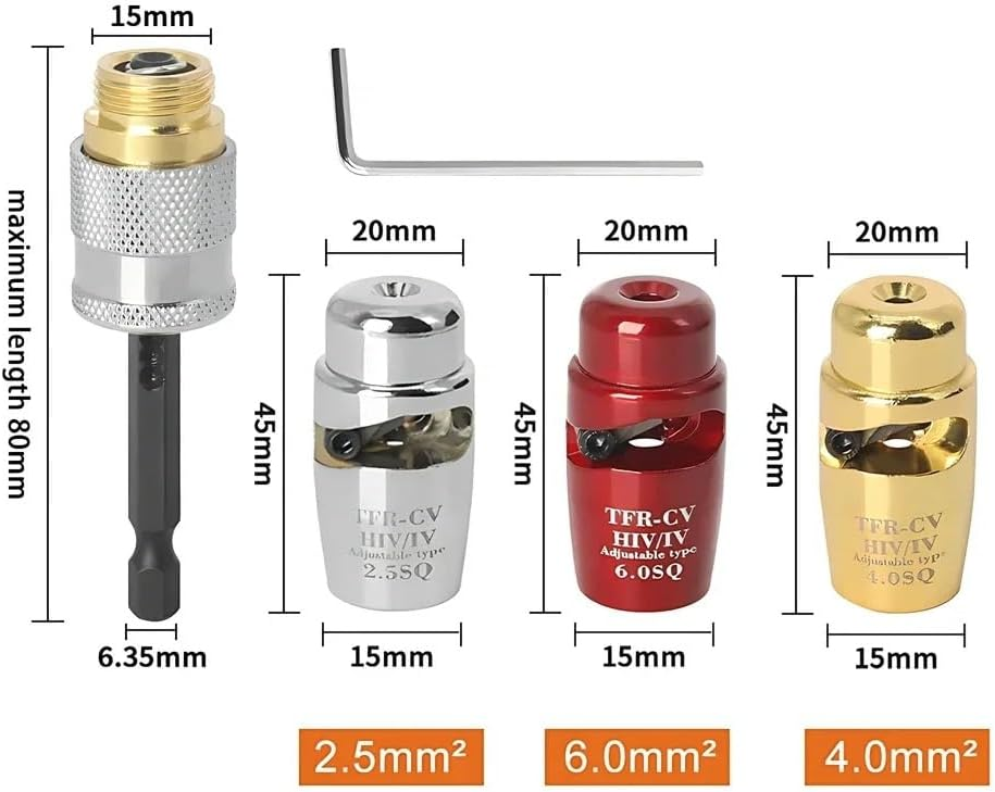 5-in-1 Drill Wire Stripper & Twister