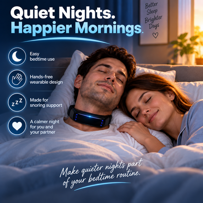 Neck Wearable – Simple Bedtime Snoring Support