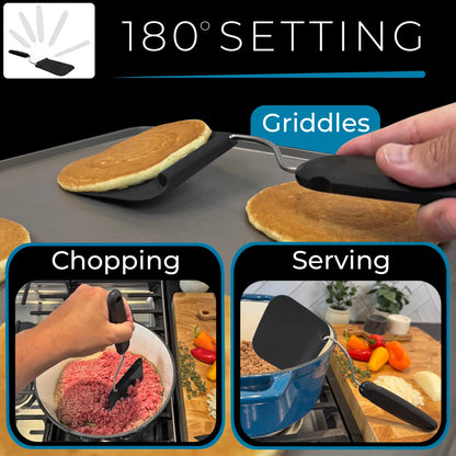 7️⃣ KITCHEN FAVORITE | 7-Position Adjustable Spatula – Multi-Angle Turner for Frying Pans, Griddles & Air Fryers