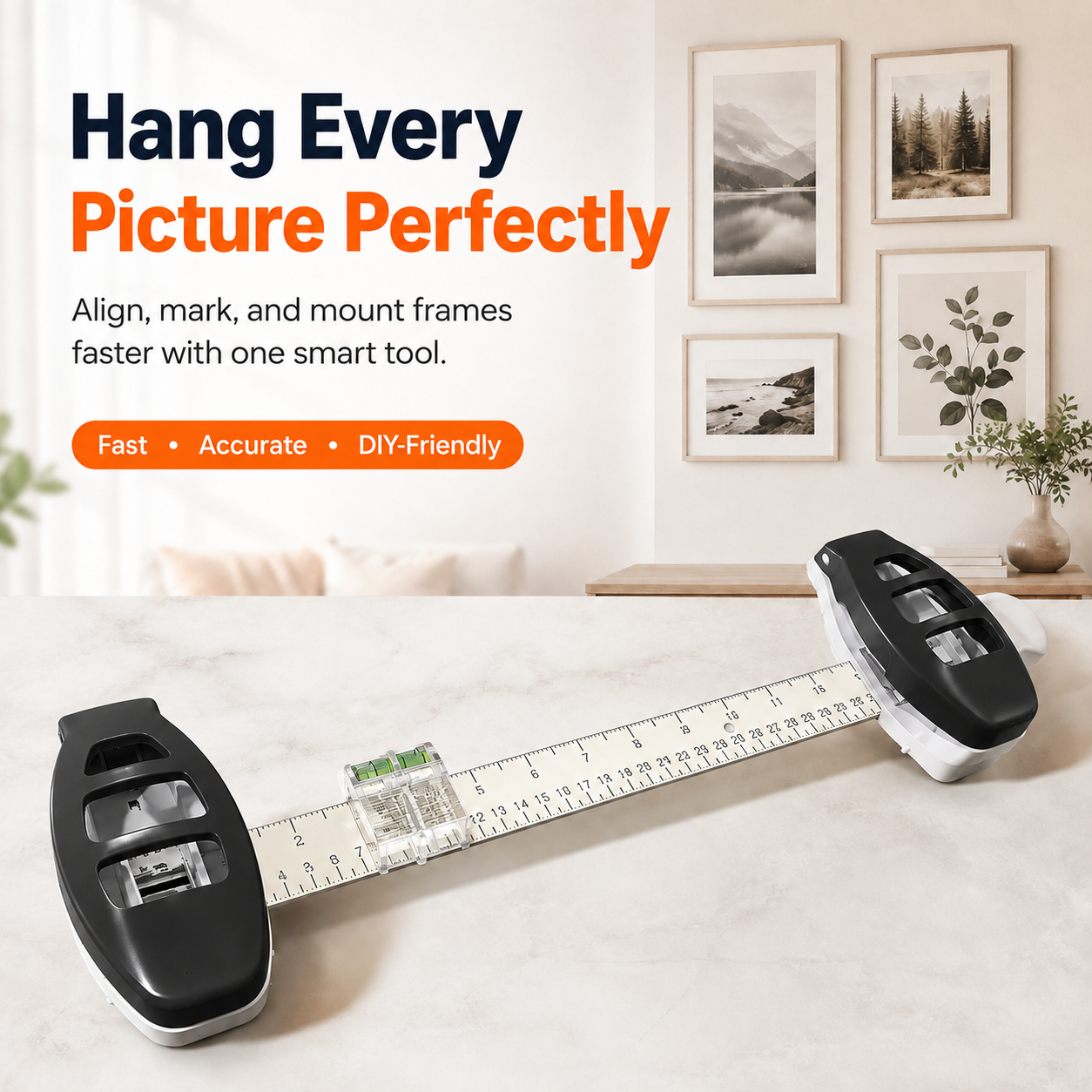 📏Adjustable photo frame, image measurement tool🖼️
