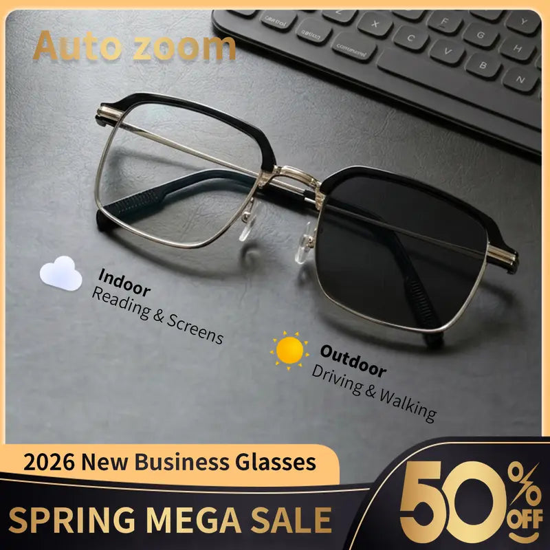 🔥Hot Sale 49% off👓✨ Auto-Adjusting HD Reading Glasses