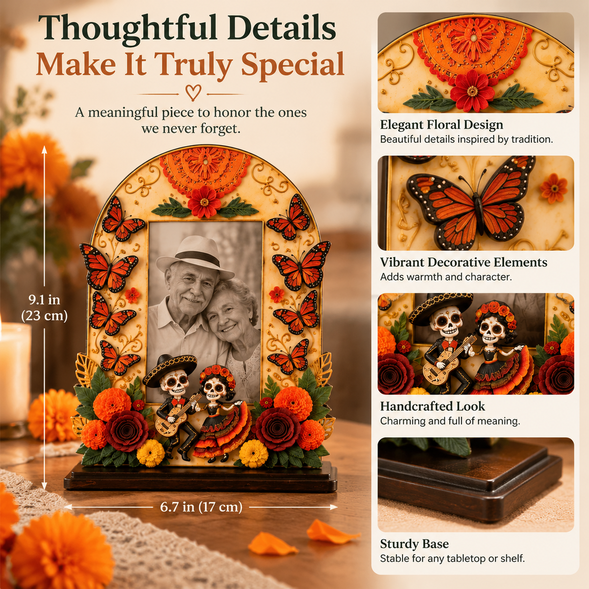 Memorial Photo Frame – A Beautiful Tribute To Honor & Remember Loved Ones