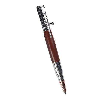 🔥 LAST DAY 50% OFF-Tactical Bolt Action Pen🖊️– Premium Metal Retractable Gel Ink Pen With Gift Box