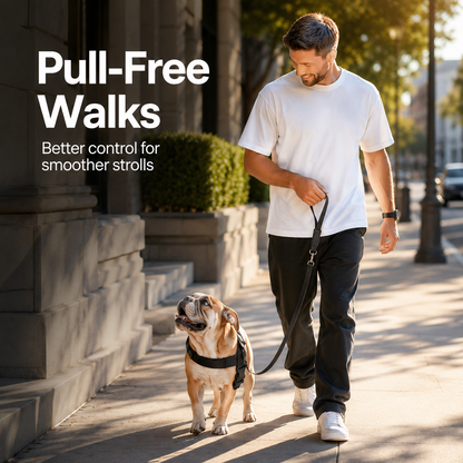 🐾 Comfortable & All-Day Dog Harness – Adjustable, No-Pull, Safe for All Breeds