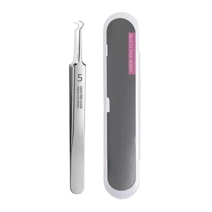 ✨ Precision Blackhead Tweezer Set – 3 Stainless Steel Tip Styles