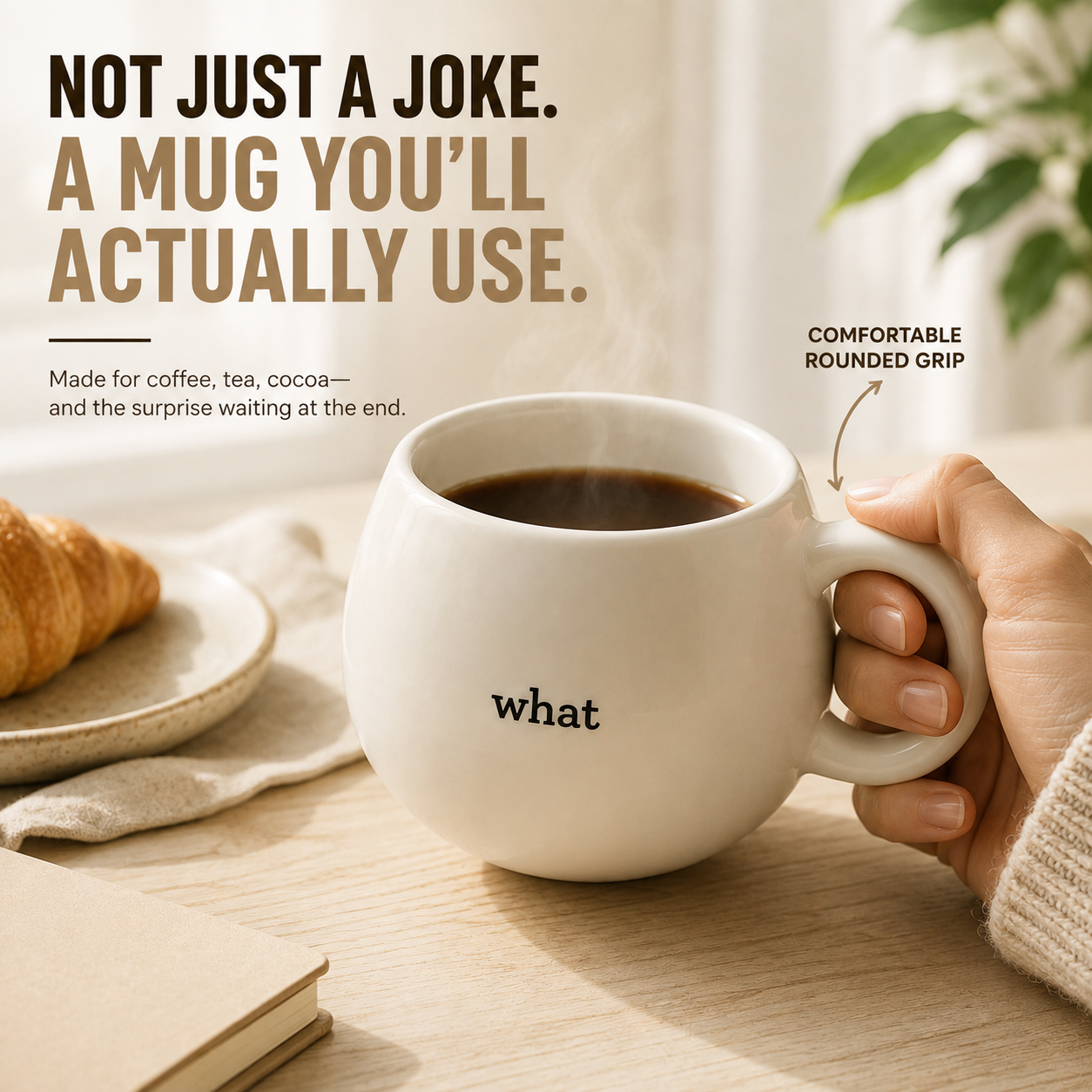 ☕ Hidden Message Mug – The Surprise Coffee Cup They’ll Never Forget