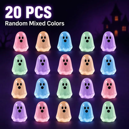 👻 LIMITED DEAL | Mini Glow Ghost Decorations – Cute by Day, Spooky & Glowing After Dark