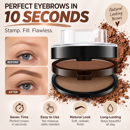 ✨ 10-Second Eyebrow Stamp Kit – Quick & Easy Brow Shaping for Beginners