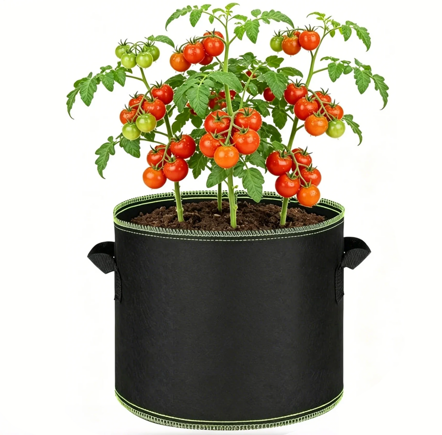 Heavy-Duty Fabric Grow Bags – Breathable Reusable Plant Pots