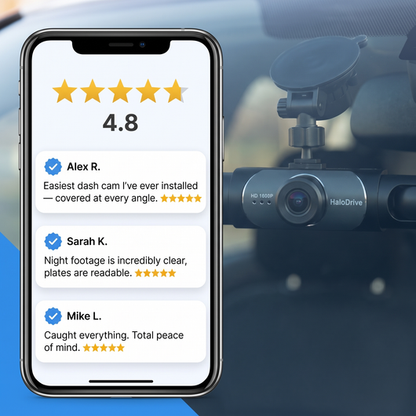 Halo Drive Wireless Dashcam