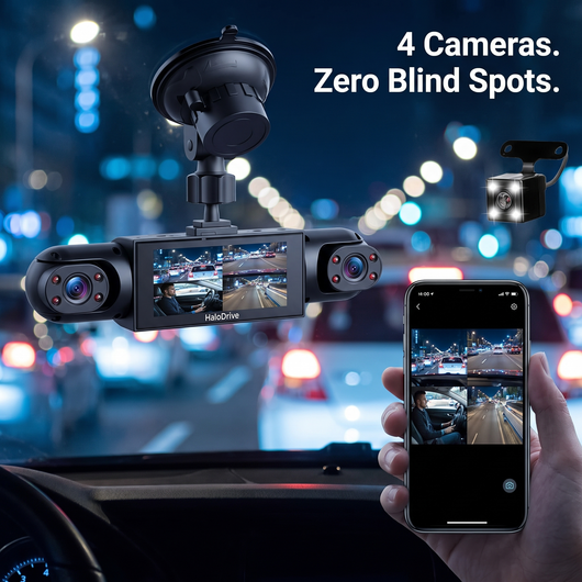 Halo Drive Wireless Dashcam