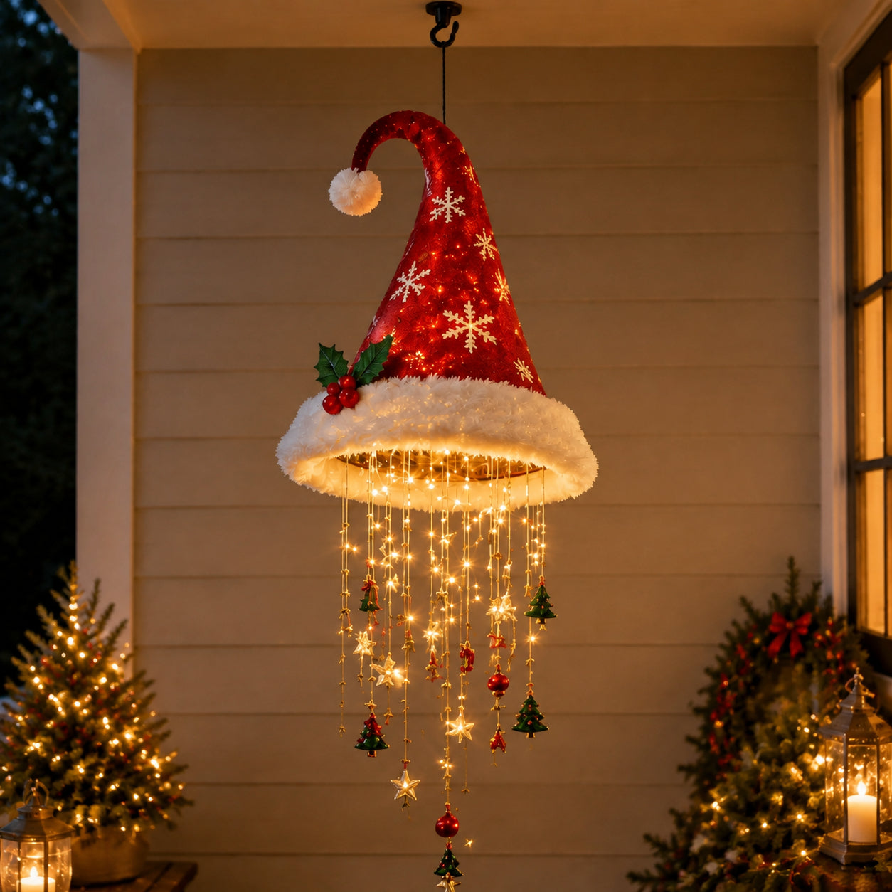 ✨ Holiday Lighted Garland – Make Christmas Glow