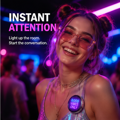 Mood Badge | Custom Digital Pin for Photos, GIFs & Messages