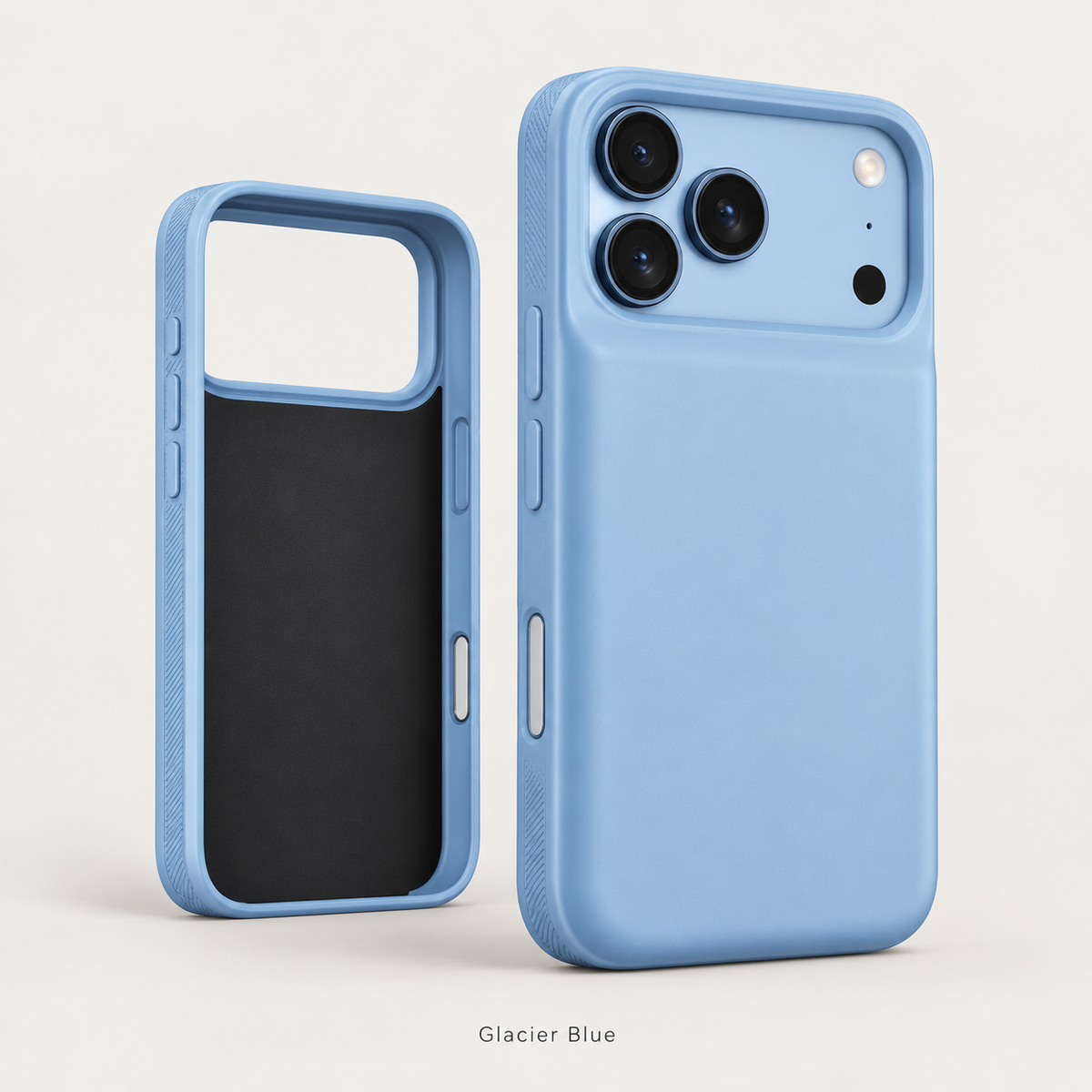 Glacier Blue rechargeable battery case