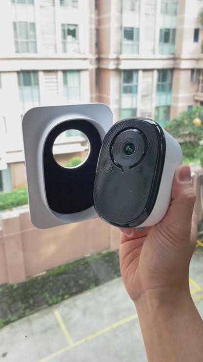 📷 2.5K AI Window Security Camera – No-Drill Outdoor Monitoring
