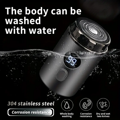 🔥Hot Promotion 49% OFF🔥Powerful Mini Electric Shaver With Digital Display