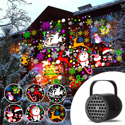 🔥Best Christmas Gift-Up to 48% OFF🎅16-Pattern USB Christmas Projector Light✨