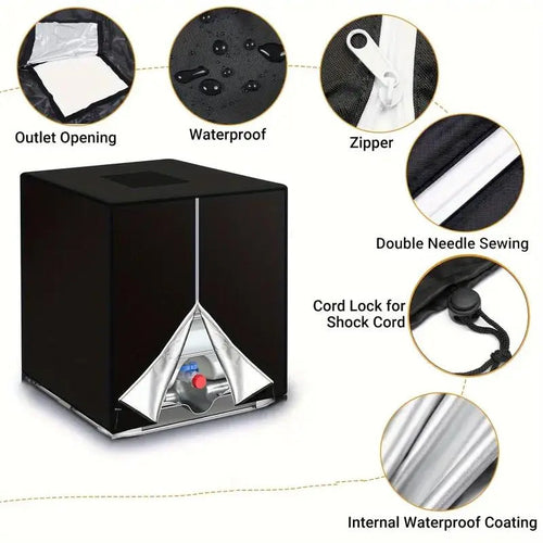 🌦️ 50% OFF Heavy-Duty IBC Tote Cover – Built for Sun, Rain, Dust & Outdoor Exposure