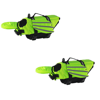 🐶 Reflective Angel Wing Dog Life Jacket | Buoyancy Support