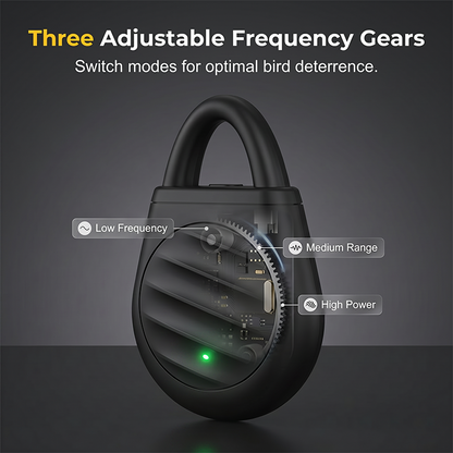 🐦Portable Ultrasonic Bird Repellent Keychain-No more trouble from birds, beasts and locusts