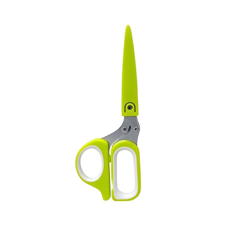 🌿 5-Blade Stainless Steel Herb Scissors – Slice Green Onions, Parsley & Cilantro Faster ✨ 50% OFF