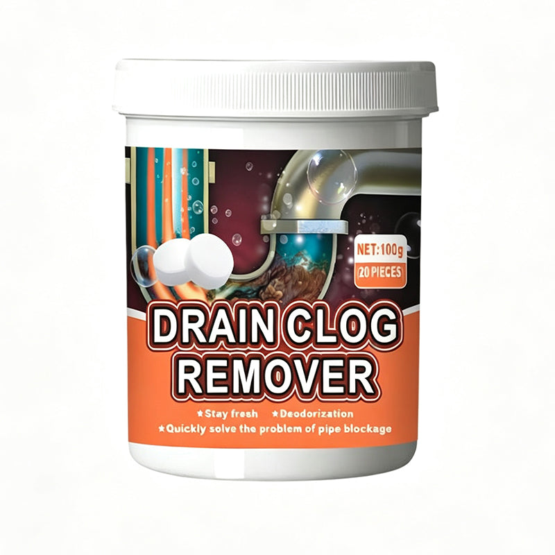 🫧 Effervescent Drain Cleaner Tablets – Easy Drop-In Solution for Clogs & Odors