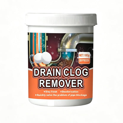 🫧 Effervescent Drain Cleaner Tablets – Easy Drop-In Solution for Clogs & Odors