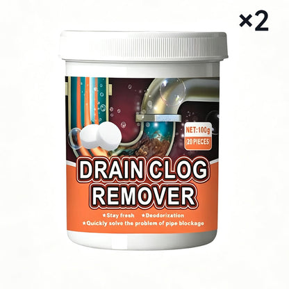 🫧 Effervescent Drain Cleaner Tablets – Easy Drop-In Solution for Clogs & Odors