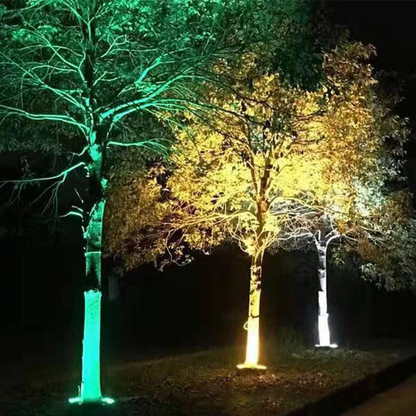 🌳💡 Ring-Shaped Solar Tree Lights – Weatherproof Outdoor Spotlights Ideal for Trees, Pillars, and Gardens