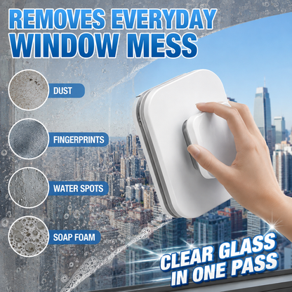 ✨ 6-in-1 Magnetic Window Cleaner for Double-Sided Glass Cleaning with Safety Cord