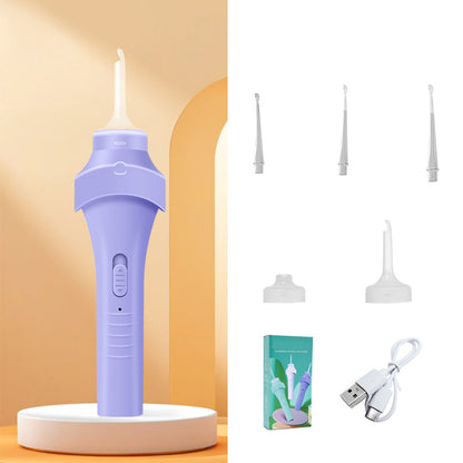 👂 LED Ear Wax Removal Tool – 65kPa Suction Ear Cleaner with Light, Soft Silicone Tips & Rechargeable Home Ear Care Kit