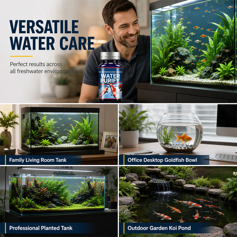 🐠 Aquarium Nitrifying Bacteria Tablets – 120PC Bio Filter Support