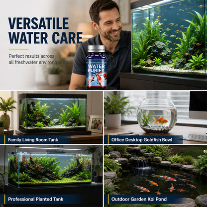 🐠 Aquarium Nitrifying Bacteria Tablets – 120PC Bio Filter Support
