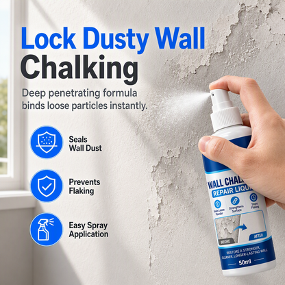 🧱🔥 50% OFF Wall Repair Liquid Curing Agent ✨ Deep Penetrating Plaster Hardener For Crumbling Walls