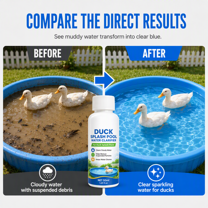 🦆 Duck Pond Water Clarifier – Cloudy Water Treatment for Cleaner Outdoor Pools ✨