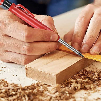 📢📢50% OFF !! ⏰Multifunctional, quick-drying carpenter’s pencil with pencil leads