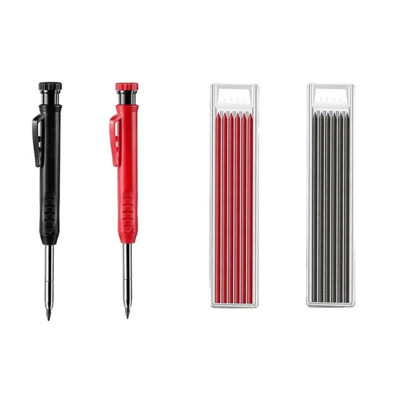 📢📢50% OFF !! ⏰Multifunctional, quick-drying carpenter’s pencil with pencil leads