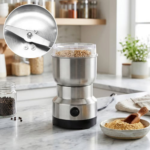 ⚡ Electric Coffee & Spice Grinder – Freshly Ground in Seconds